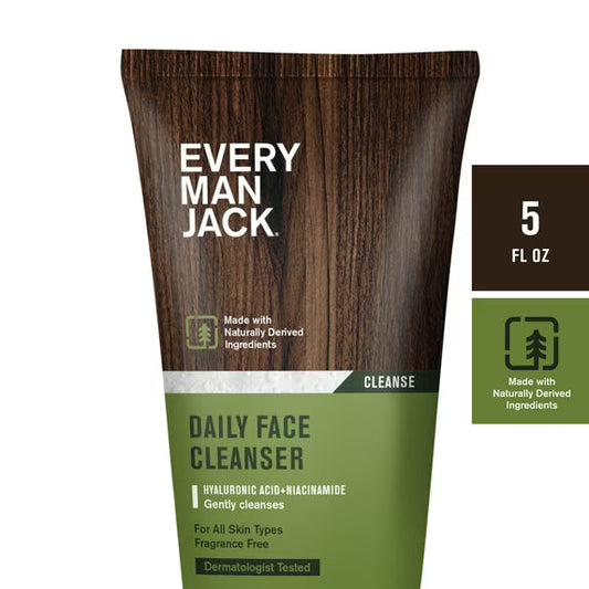 Every Man Jack Daily Energizing Face Wash, 5 oz