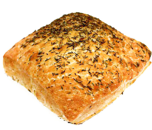 O'Briens Bakery Focaccia Herb Square, half dozen