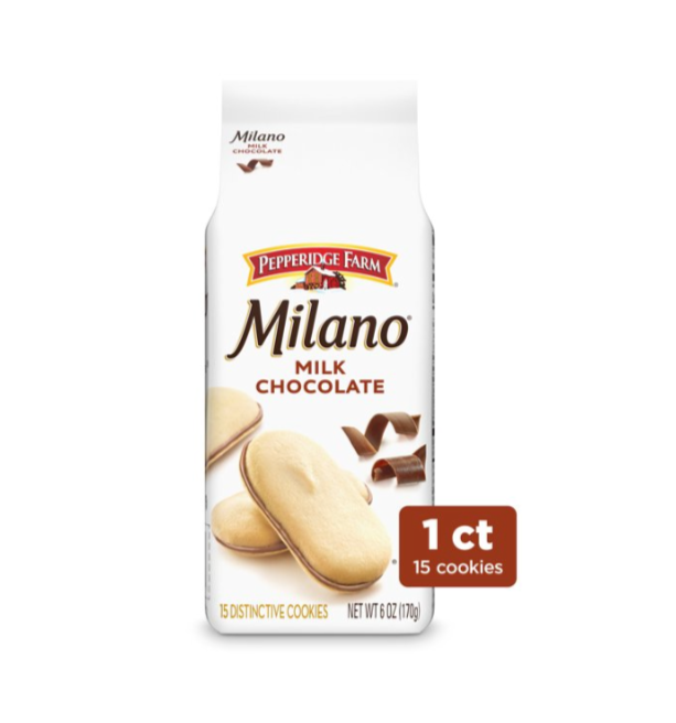 Pepperidge Farm Milano Cookies | Milk Chocolate, 6oz