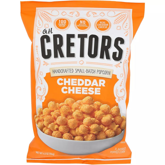 G.H. Cretors Cheddar Cheese Handcrafter Popcorn - 6.5