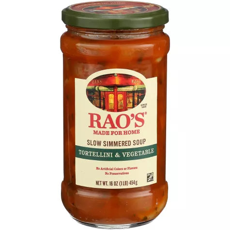 Rao's Homemade Slow Simmered Soup Tomato Basil 16oz