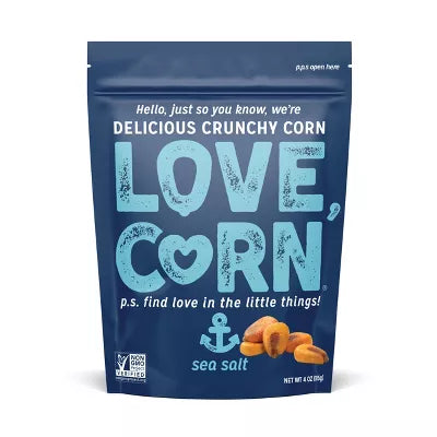 LOVE CORN Sea Salt 4oz