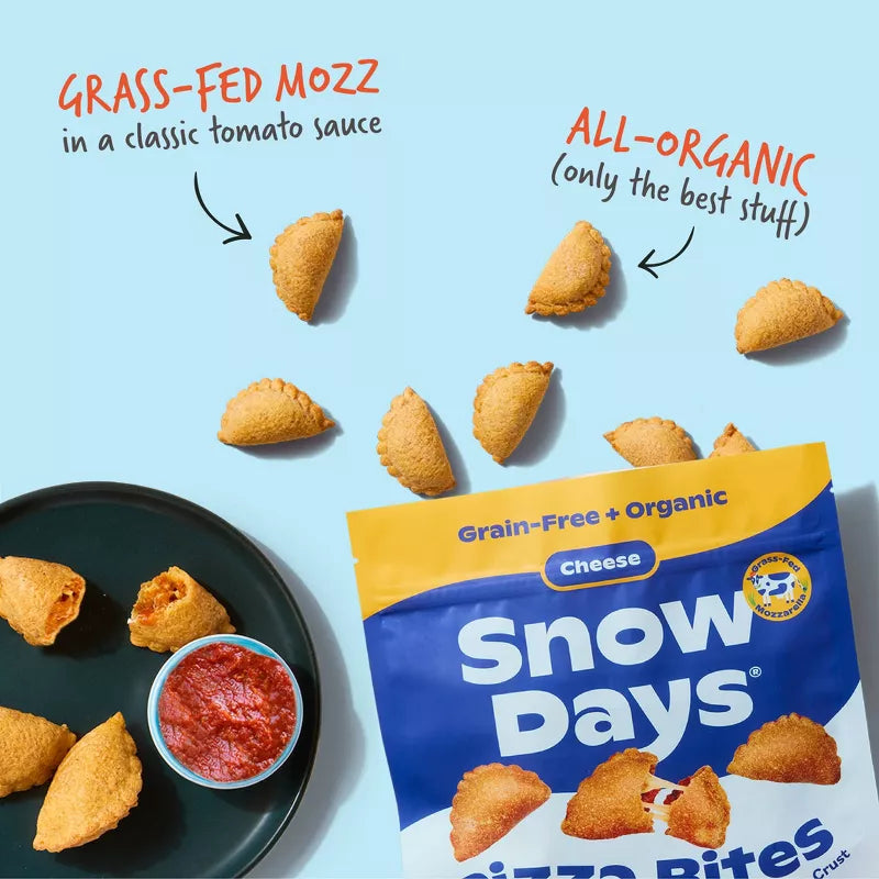 Snow Days Gluten Free Cheesy Organic Frozen Pizza Bites - 6oz