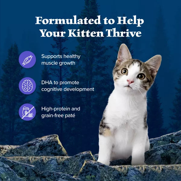 Blue Buffalo Wilderness Chicken Recipe Kitten Food, 3 oz