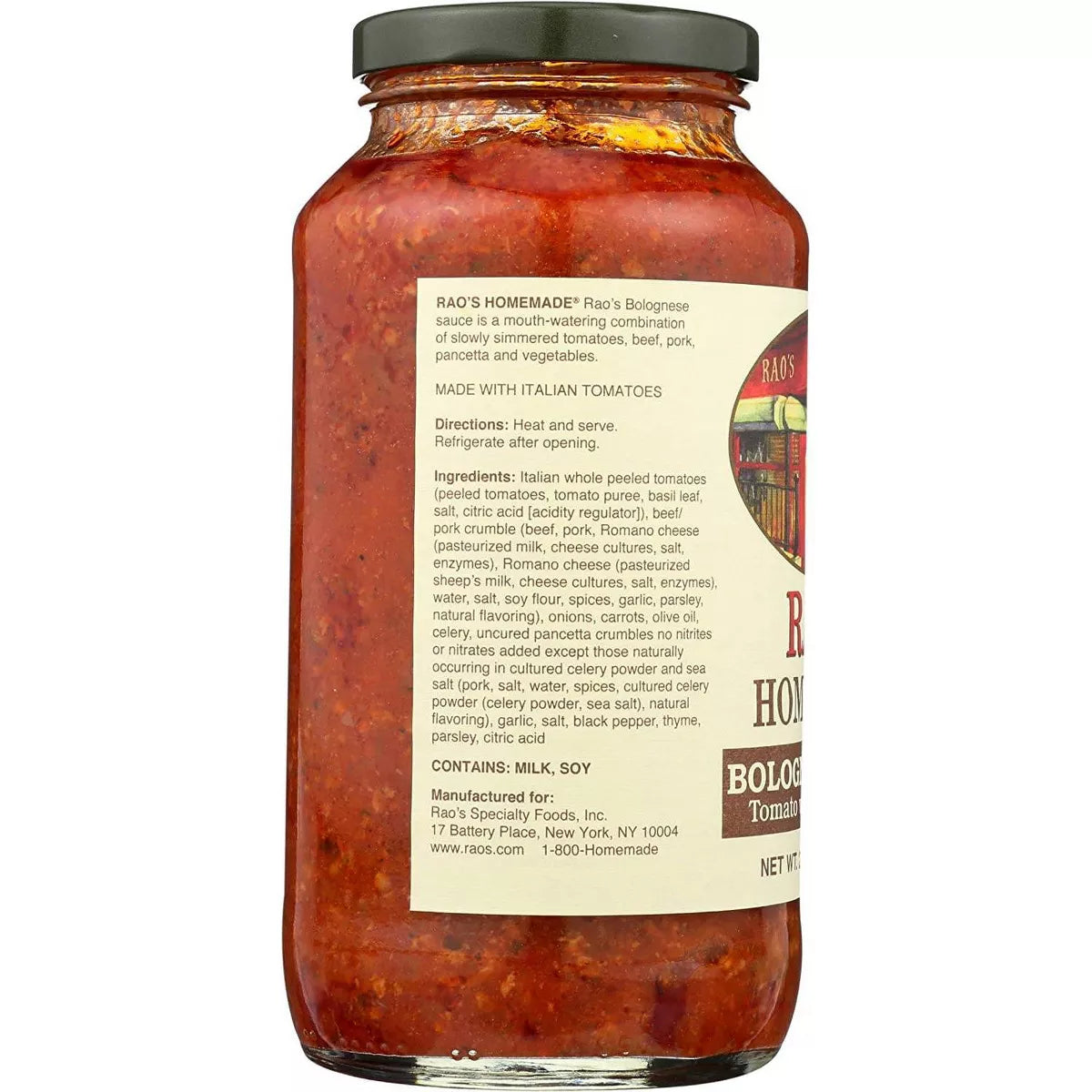 Rao's Homestyle Bolognese Tomato Sauce with Meat 24oz