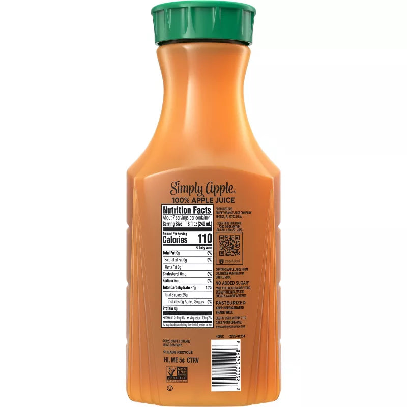 Simply Apple Juice - 52 fl oz