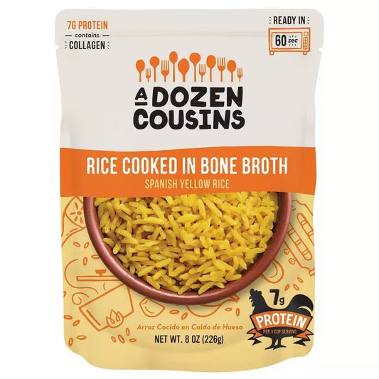 A Dozen Cousins Classic Bone Broth Rice - 8 oz