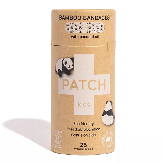 Patch Kids Adhesive Strips with Coconut Oil, 25 Count