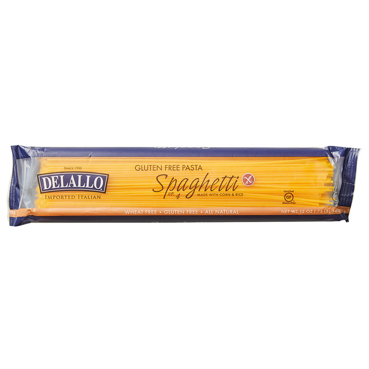 DeLallo Gluten Free Pasta Corn & Rice Spaghetti