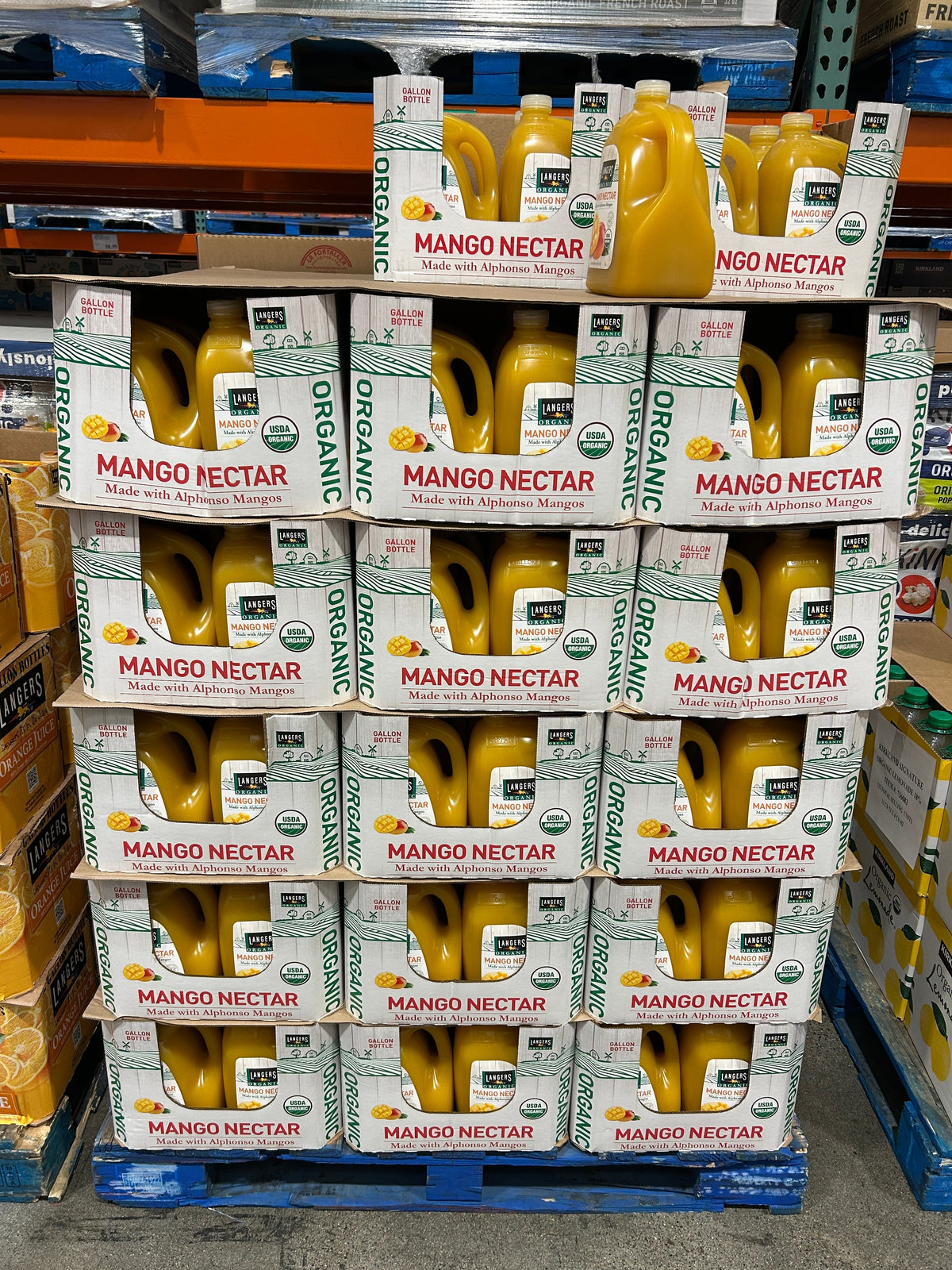 Langers Juice Alphonso Mango Nectar, 128 fl oz