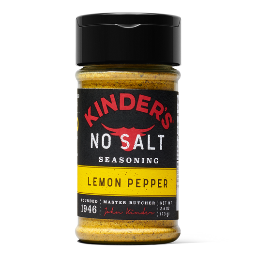 Kinder's Spice No Salt Lemon Pepper, 2.6 oz