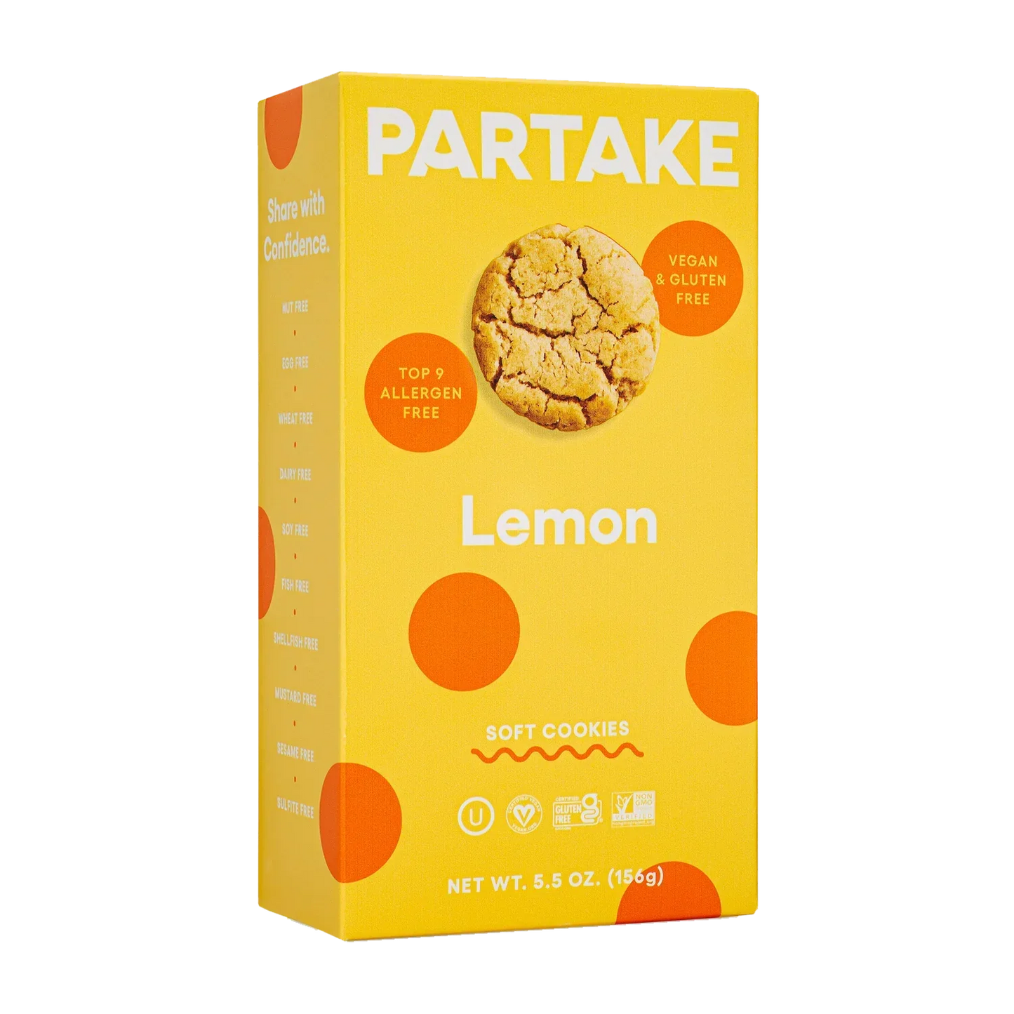 Partake Lemon Soft Cookies