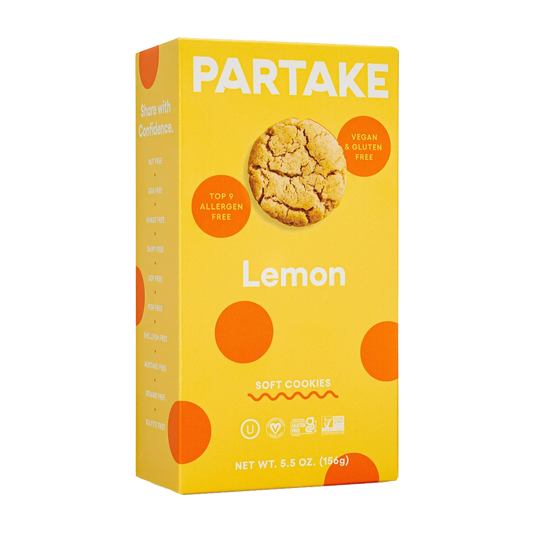 Partake Lemon Soft Cookies