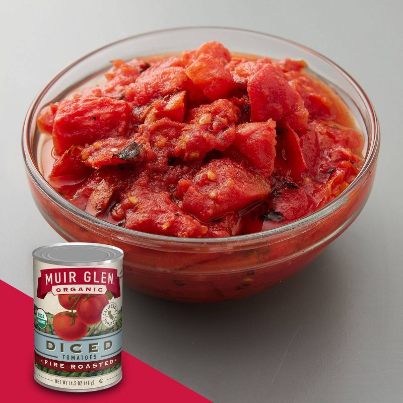 Muir Glen Organic Fire Roasted Diced Tomatoes - 14.5oz