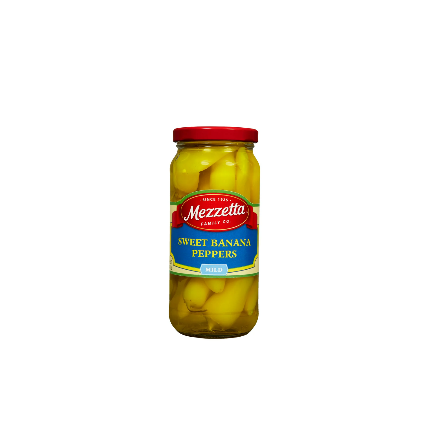 Mezzetta Mild Sweet Banana Peppers, 16 fl oz