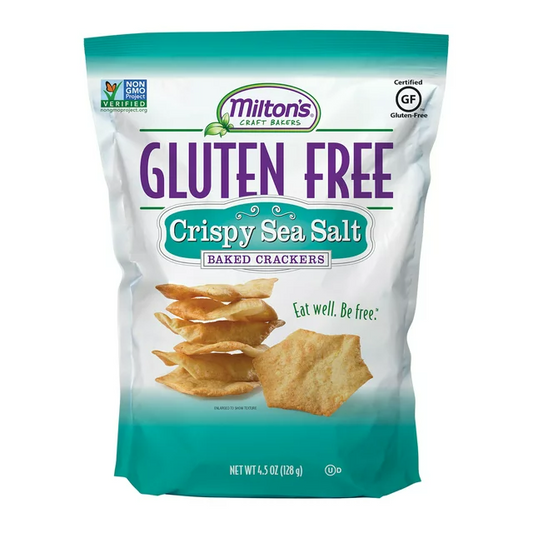 Milton's Gluten Free Crispy Sea Salt Crackers 4.5oz