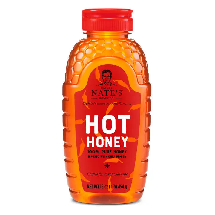 Nature Nate's Hot Honey, 16oz