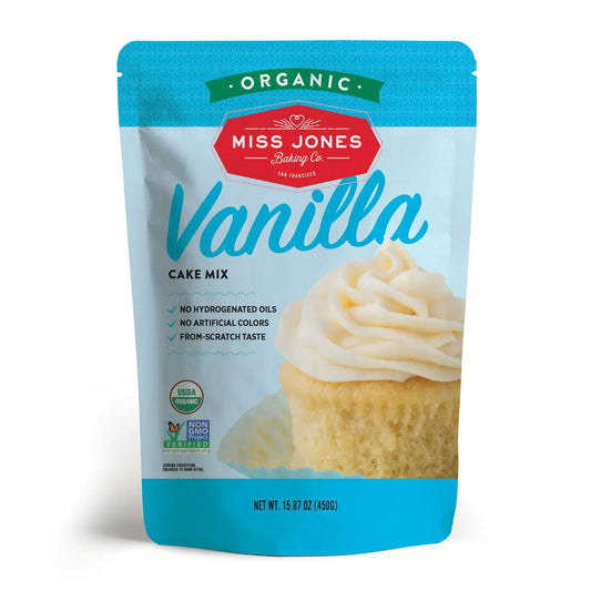 Miss Jones Baking Co Organic Vanilla Cake Mix