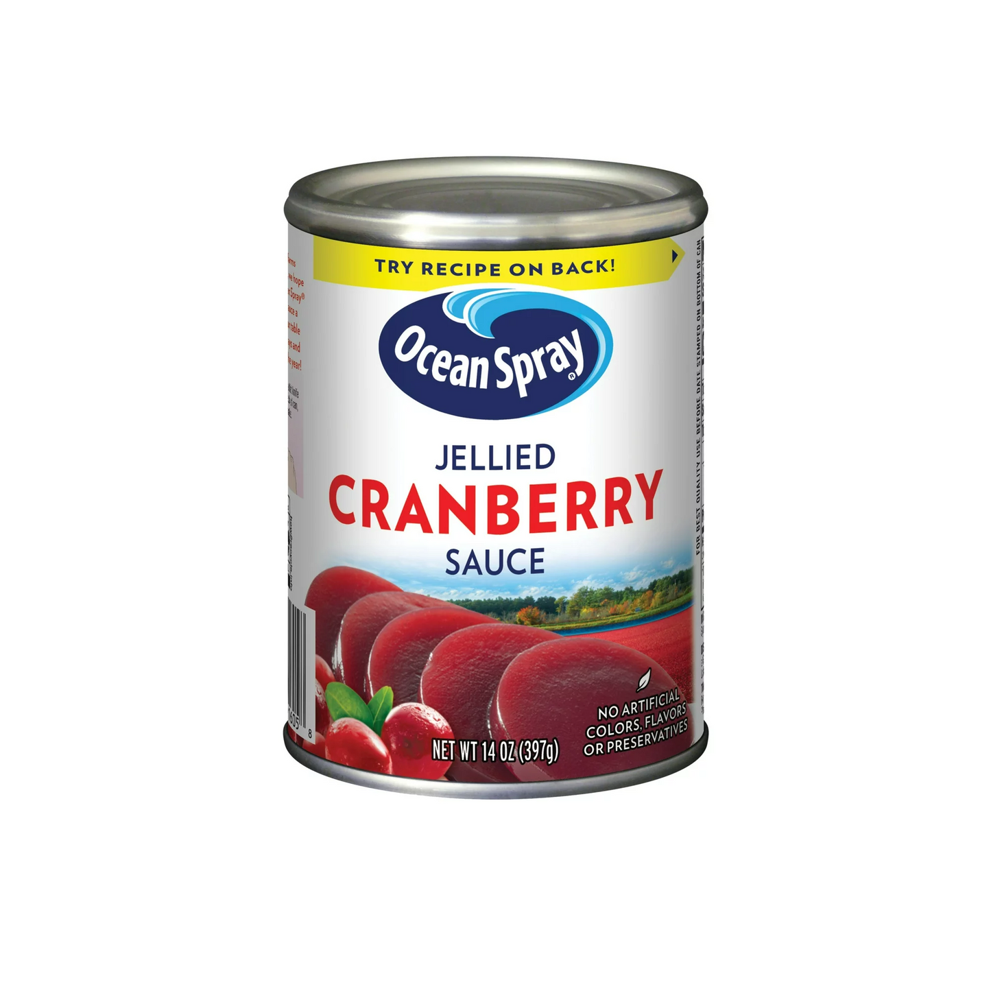 Ocean Spray Jellied Cranberry Sauce, 14 oz Can