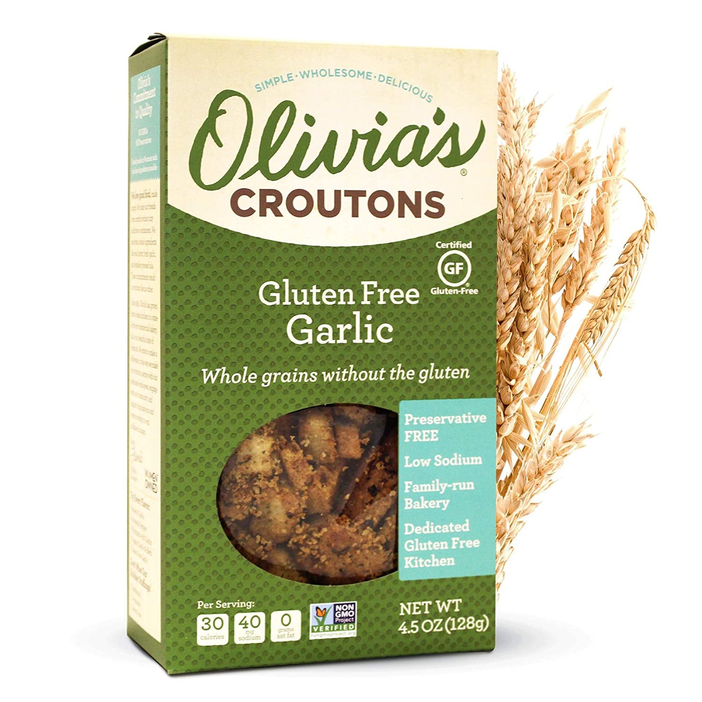 Olivia's Gluten Free Garlic Croutons