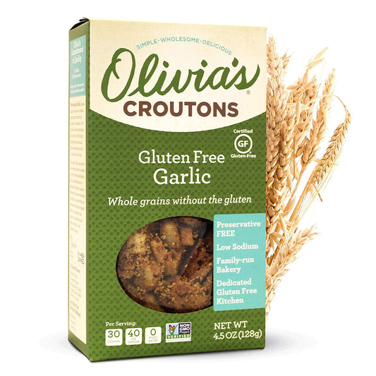 Olivia's Gluten Free Garlic Croutons