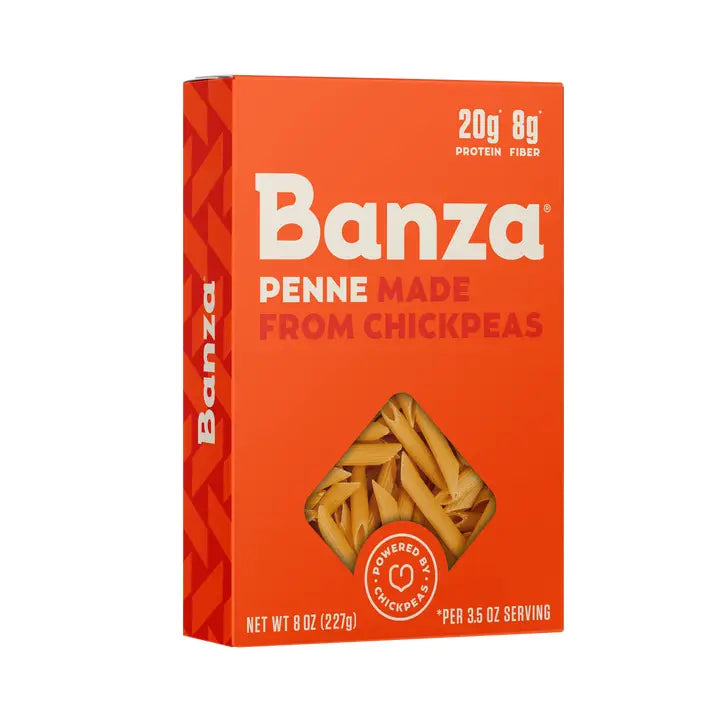 Banza Penne | High Protein, Lower Carb, Gf Pasta