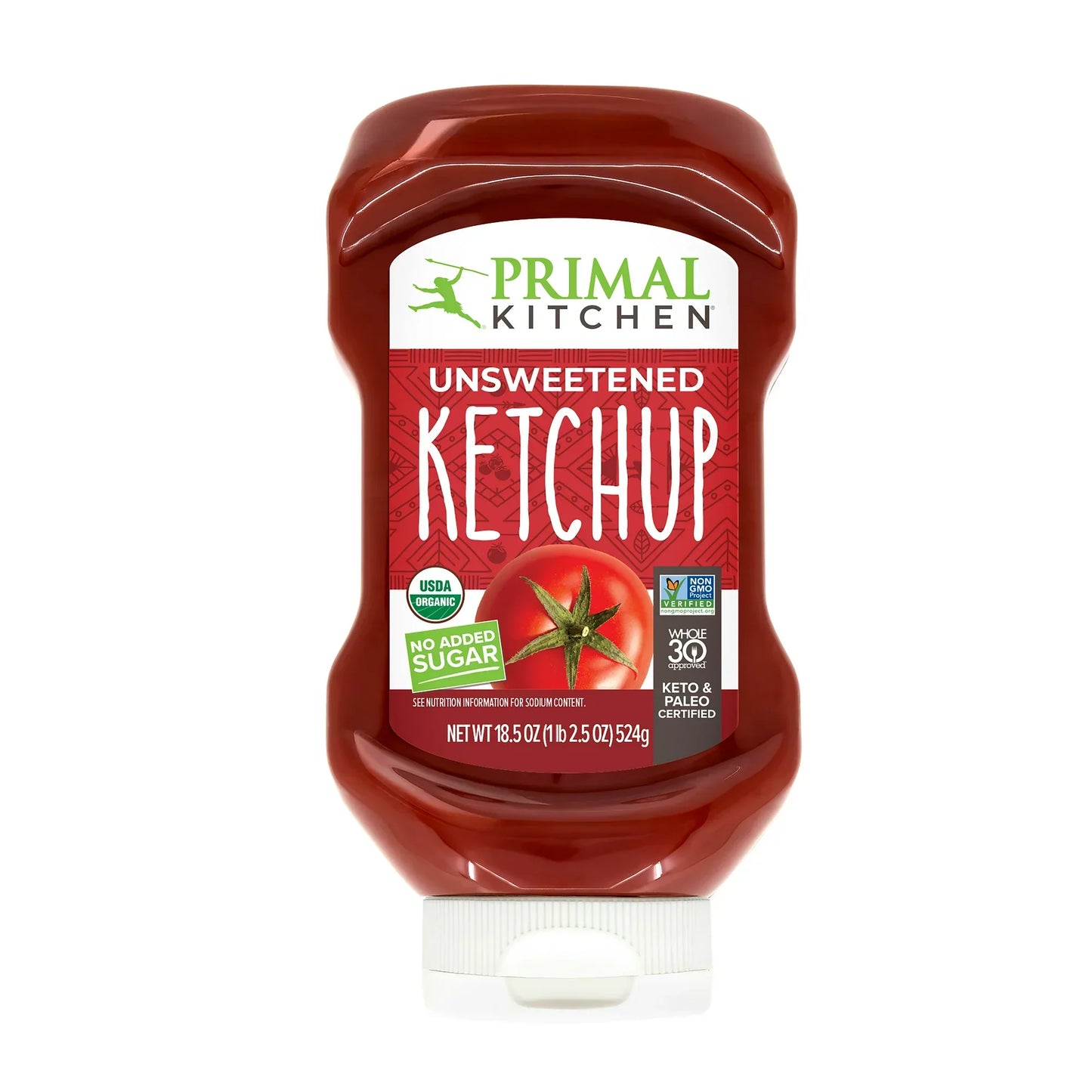 Primal Kitchen Unsweetend Organic Ketchup 18.5oz