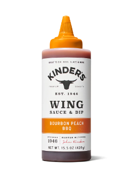 Kinder's Bourbon Peach Wing Sauce