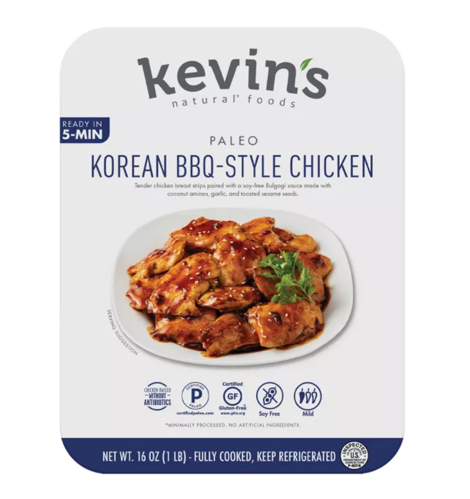 Kevin's Natural Foods Korean BBQ-Style Chicken 9.5oz