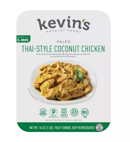 Kevin's Gluten Free Thai-Style Coconut Chicken - 16oz