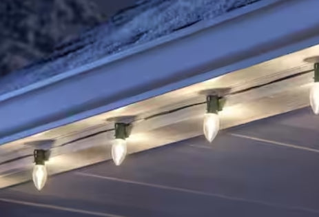 Home Accents Holiday 25 Clear Incandescent C9 Lights