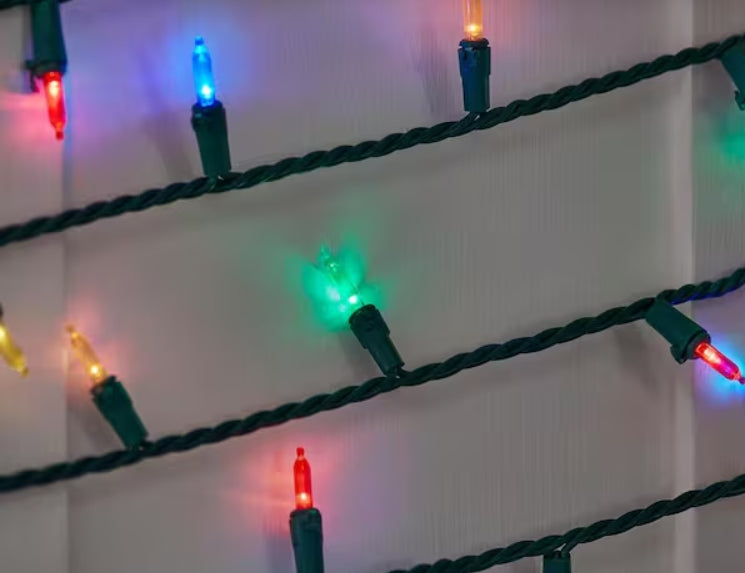 Home Accents Holiday 300 Count Multi-Colored Mini LED Lights