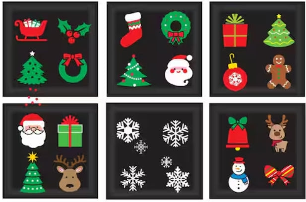 6 Unique Pattern Christmas Slide Show Projector Light with Stake and Remote 8 in.