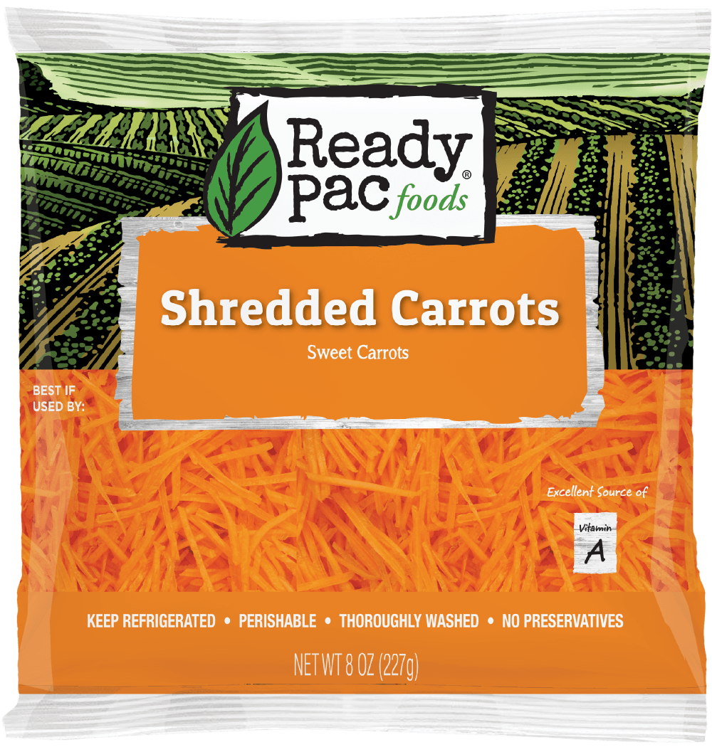 Ready Pac Bistro Shredded Sweet, Carrots Bag, 8 oz