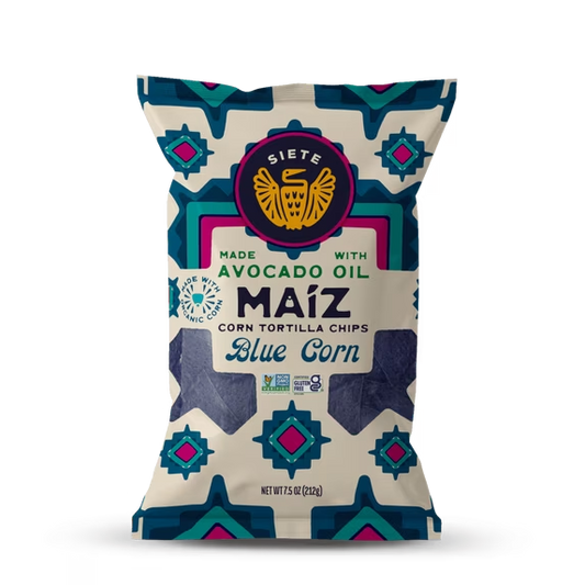 Siete Maíz Blue Corn Totopos, 18 oz