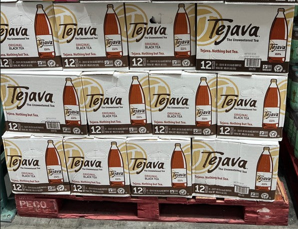 Tejava Black Tea, Original, 33.8 fl oz, 12 Count – San Elijo 2