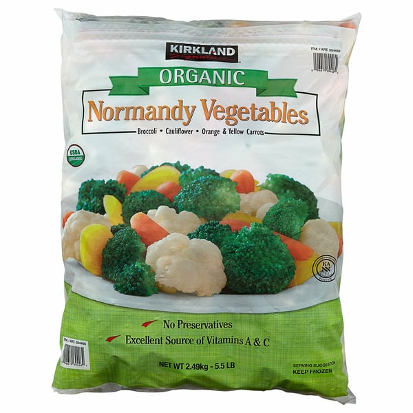 Kirkland Signature Normandy-Style Vegetable Blend, 5.5 lbs