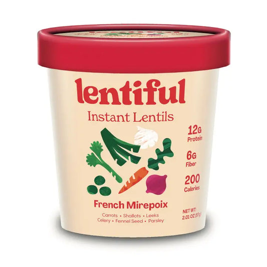 Lentiful - French Mirepoix Instant Lentils