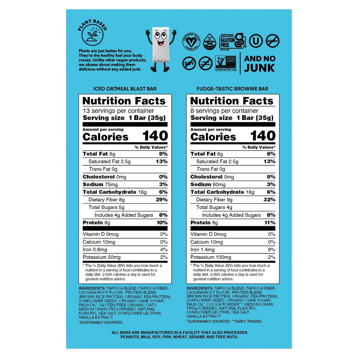 TruBar Kids Protein Bar Variety Pack, 21 Bars, 1.23 oz Each