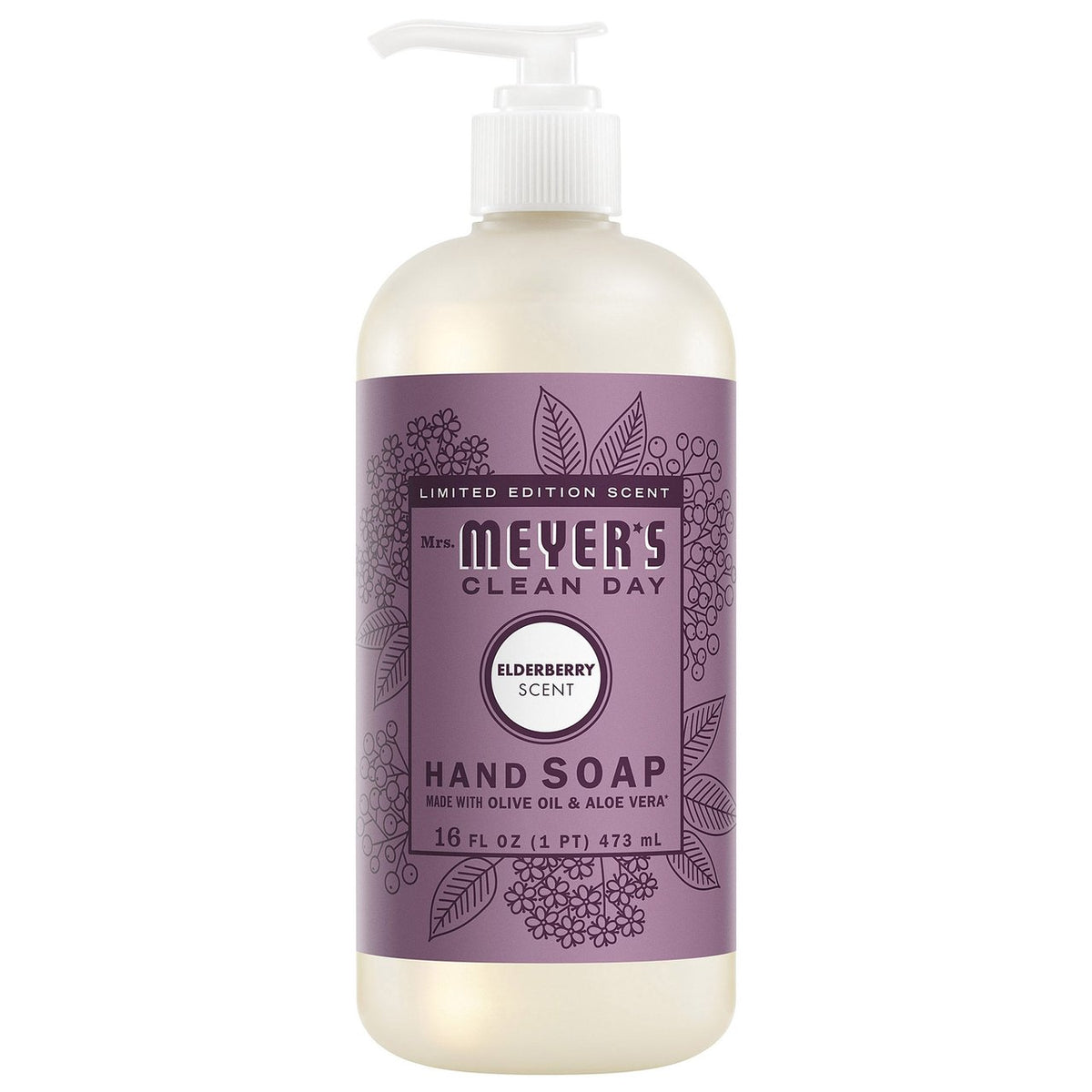 Mrs. Meyer's Clean Day Hand Soap Variety Pack, 4 × 16 fl oz
