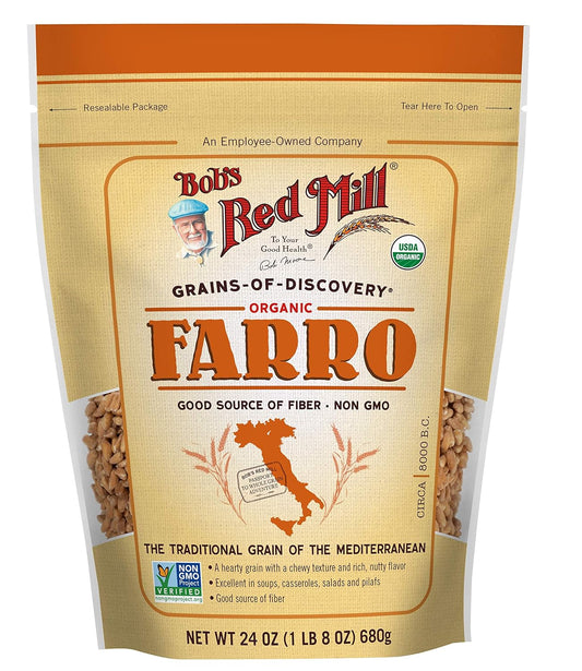 Bob's Red Mill Organic Farro Grain, 24 oz