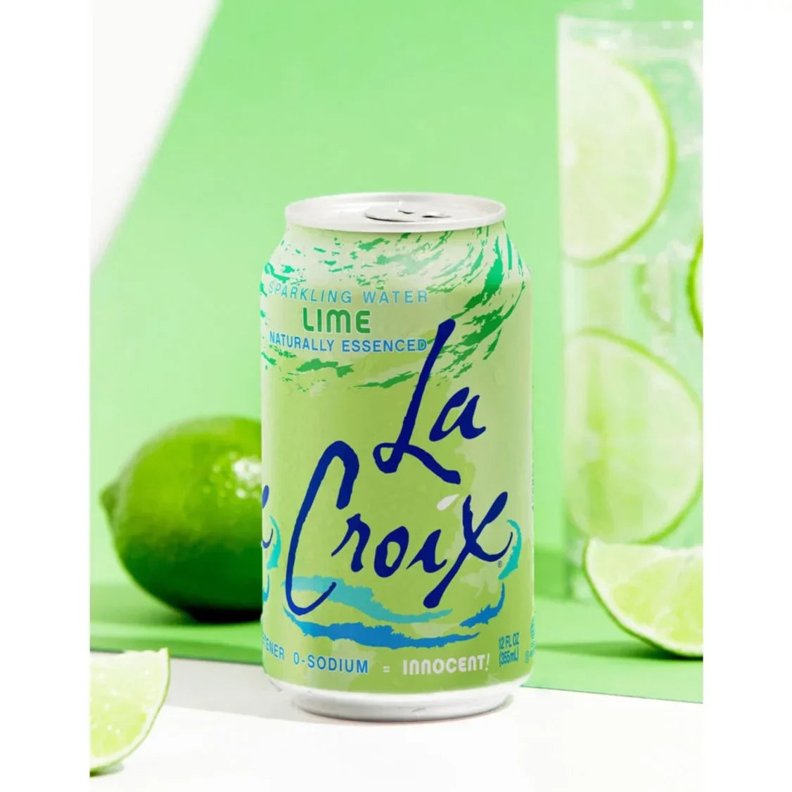 LaCroix Sparkling Water, Lime 8Pk/12Oz