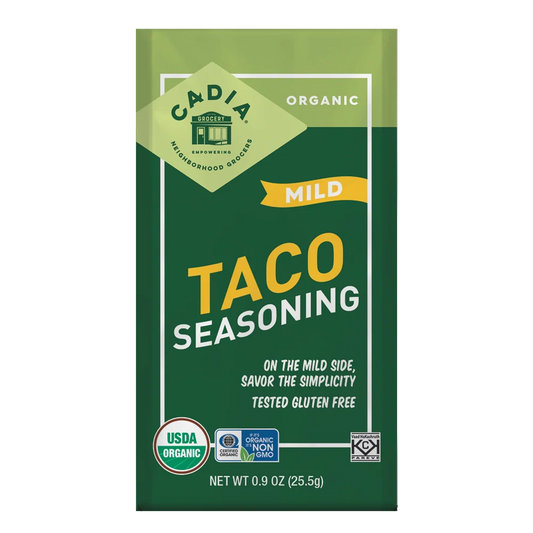 Cadia Organic Taco Seasoning Mild, 1 oz