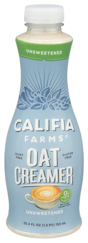 Califia Farms Creamer Oat Unsweetened - 25.4 fl oz