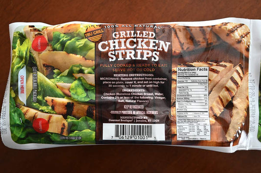 Grilled Boneless Chicken Breast Strips 2-16 oz packages