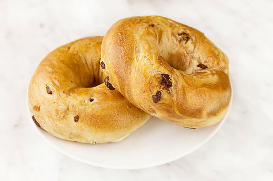 O'Briens Bakery Cinnamon Raisin Bagels half dozen