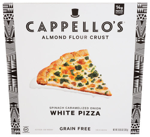 Cappello's White Pizza w/ Spinach & Caramelized Onion