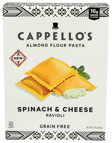 Cappello's Spinach & Cheese Ravioli - 9.9 OZ