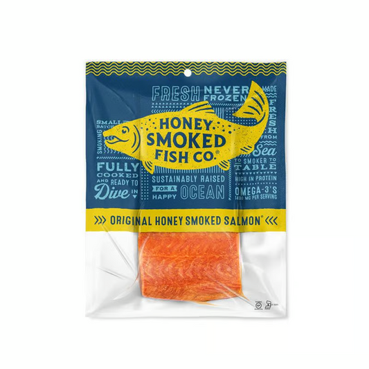 Honey Smoked Fish Co Honey Smoked Salmon, Original 16.88/lb