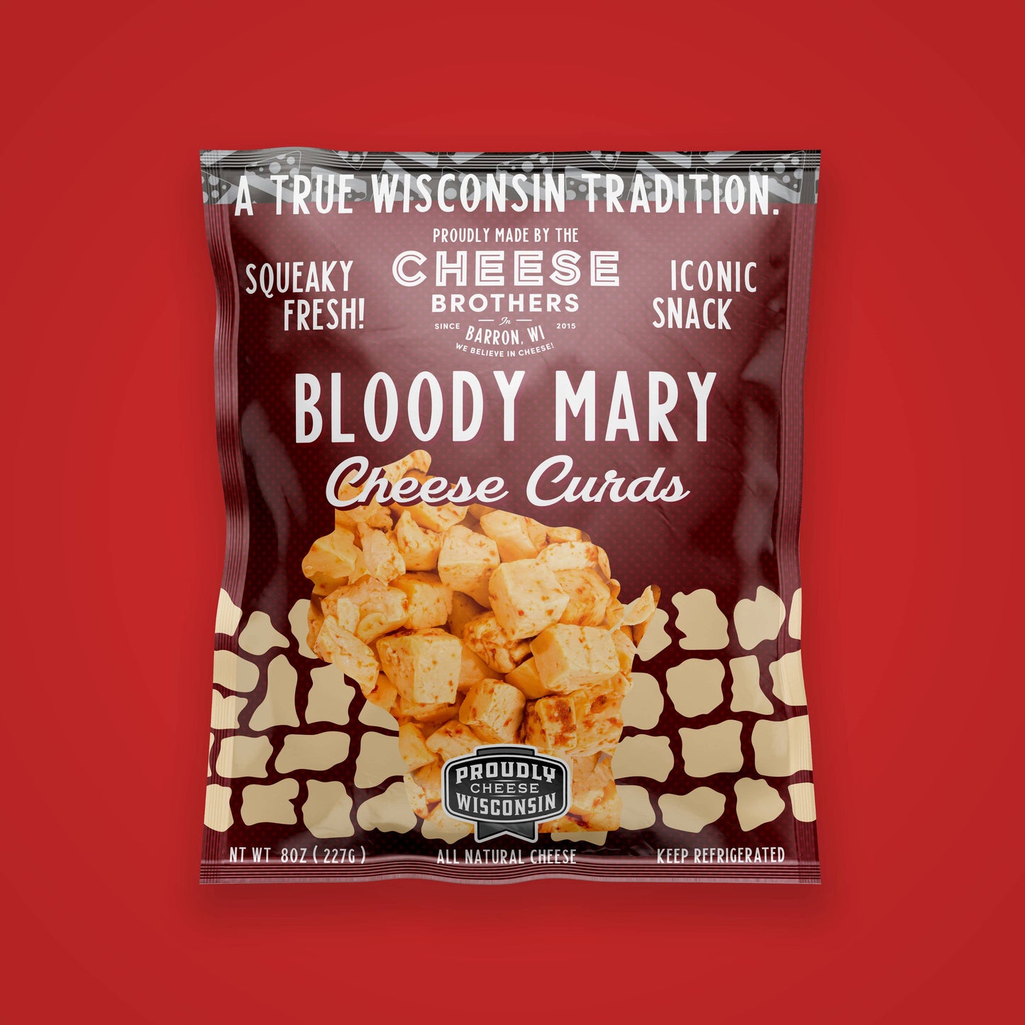 Bloody Mary Cheese Curds